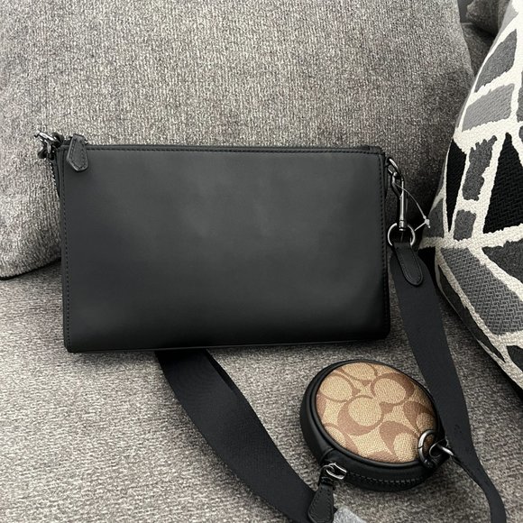 NWT Coach MEN'S Holden Crossbody In Signature Canvas C5598 - Picture 5 of 15